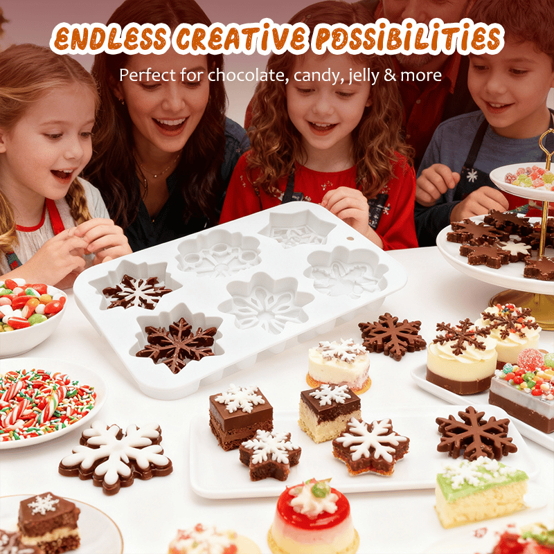 Snowflake Silicone Molds