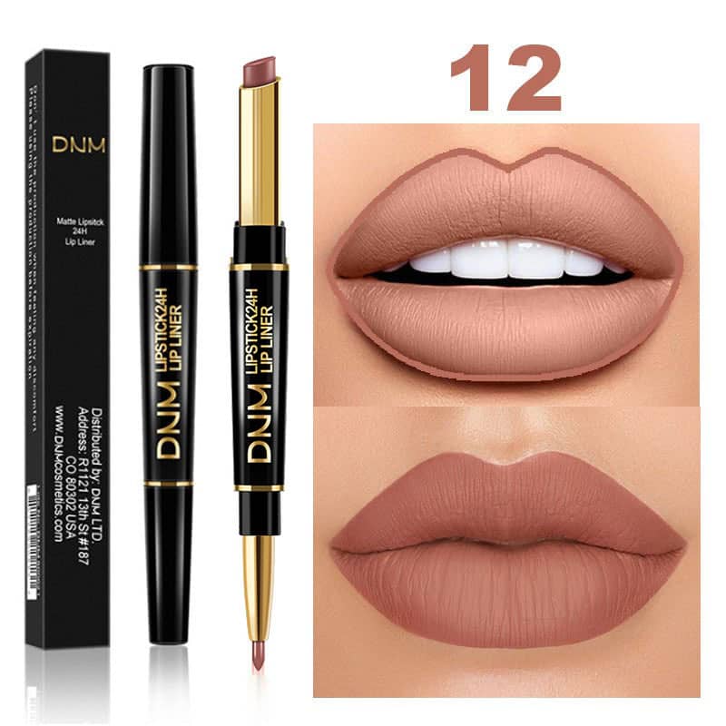 💖49% OFF💎$9.99💄2-in-1 Waterproof Lipstick Lip Liner