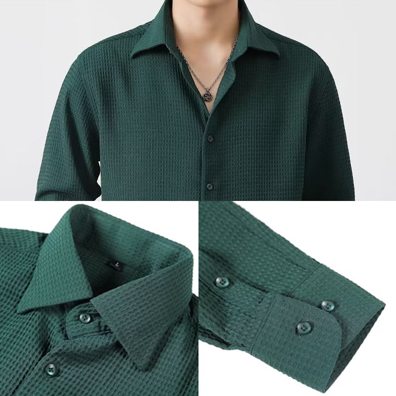 Men's Premium Fabric Button Down Shirt 🔥 🔥