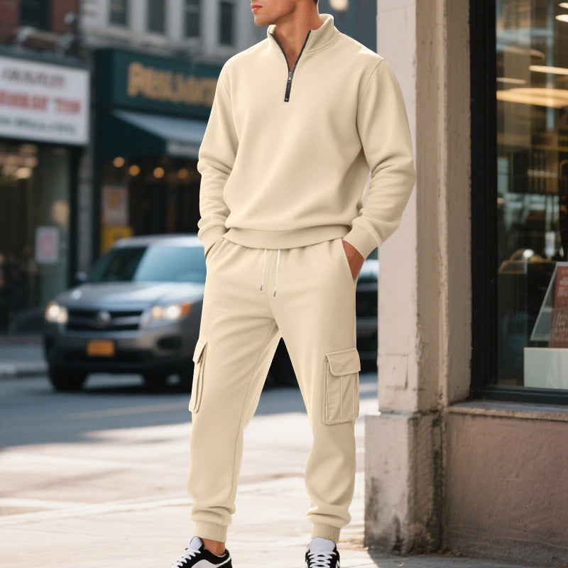 ❄️💖 Chic Versatile Men's Warm 2-Piece Set