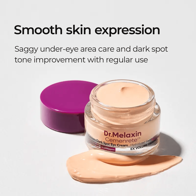 Cemenrete Calcium Dark Spot Eye Cream | Dark Circle, Anti-aging, Sagging, Elasticity