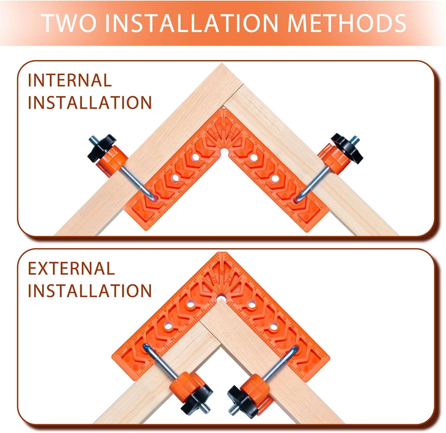 🔥🌟📐 4PCS Right Angle Clamp Kit