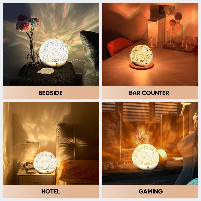 🔥Water Wave Dynamic Projection Atmosphere Lamp