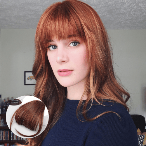 🎁Clip in Bangs (High temperature filament)