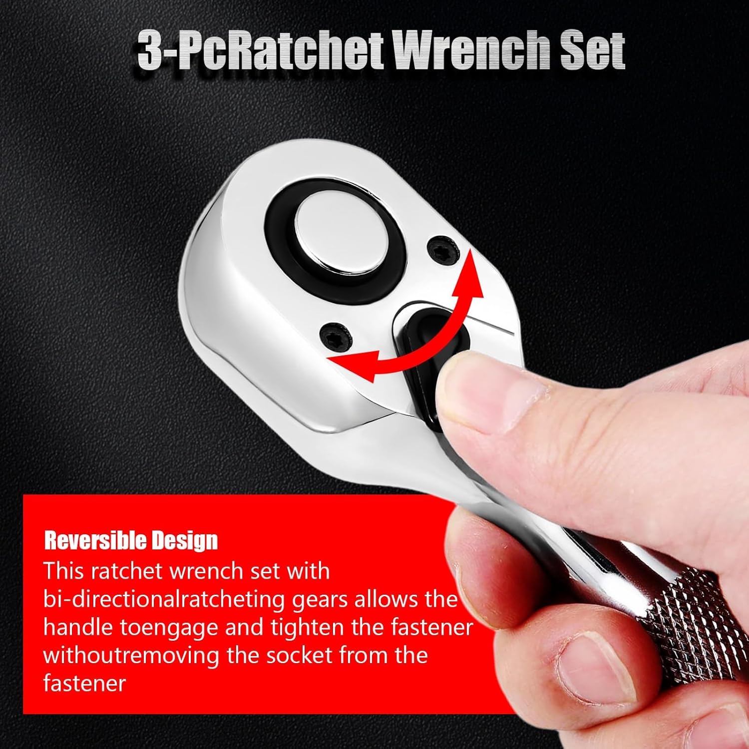 Exclusive Offer💥Premium 3-Piece Ratchet Wrench Set🔧⚙️