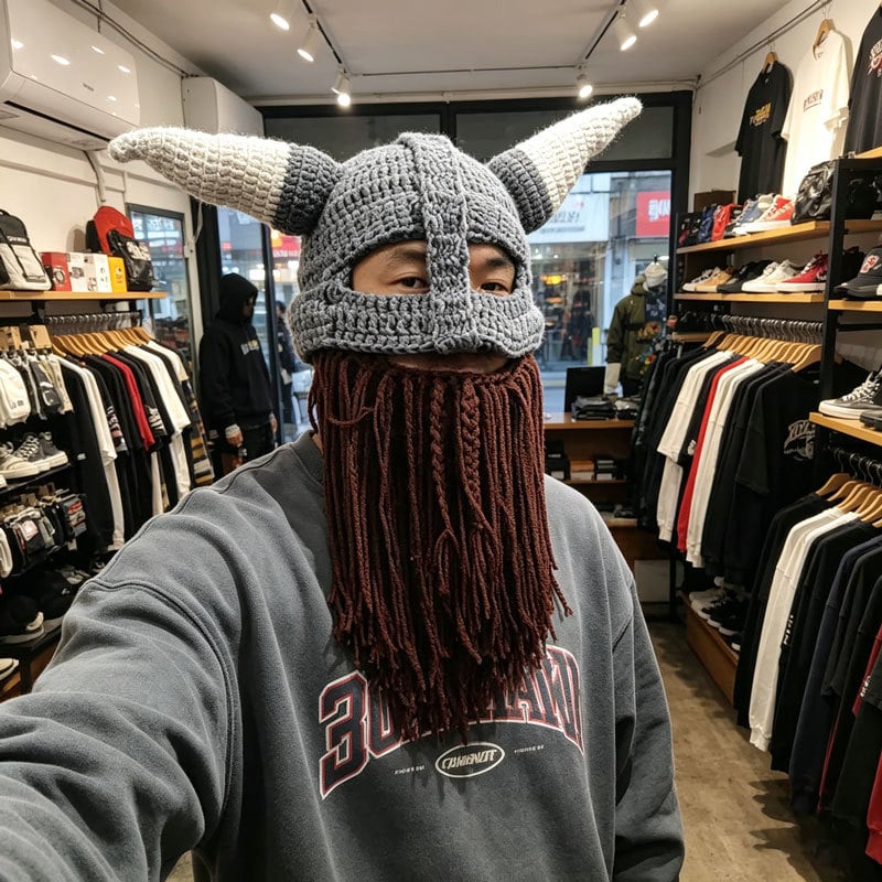 ✋ Handmade Giant Hand Crochet Balaclava