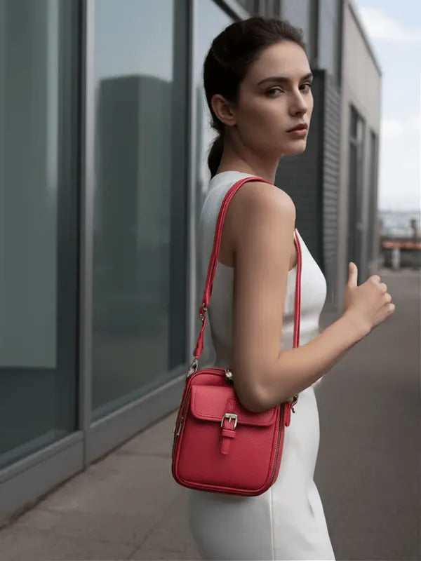🔥Crossbody Leather RFID Bag