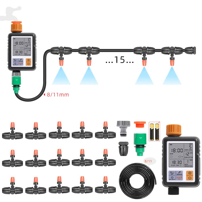 US Plug Professional Electronic Garden Watering Timer