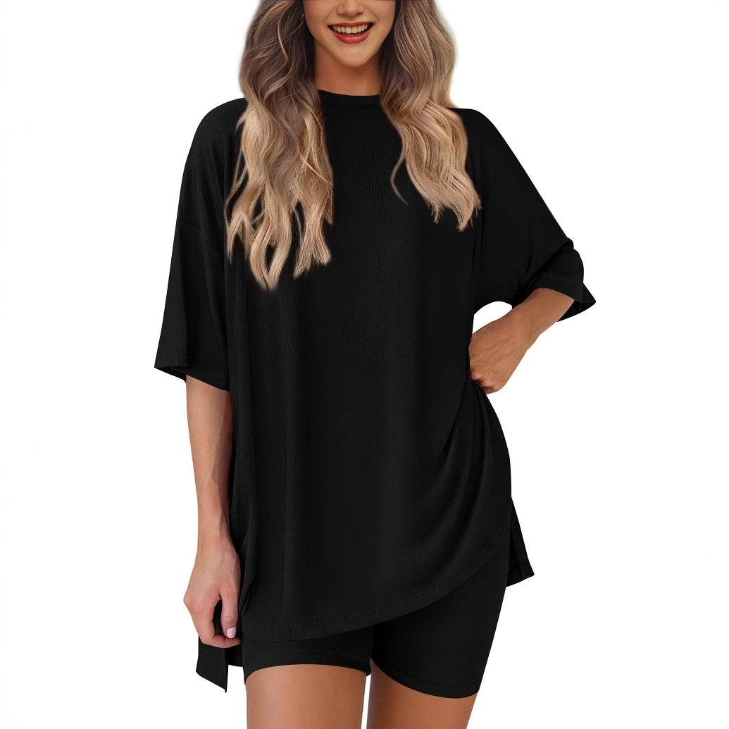 Women's Summer Casual Oversized Two-Piece Set