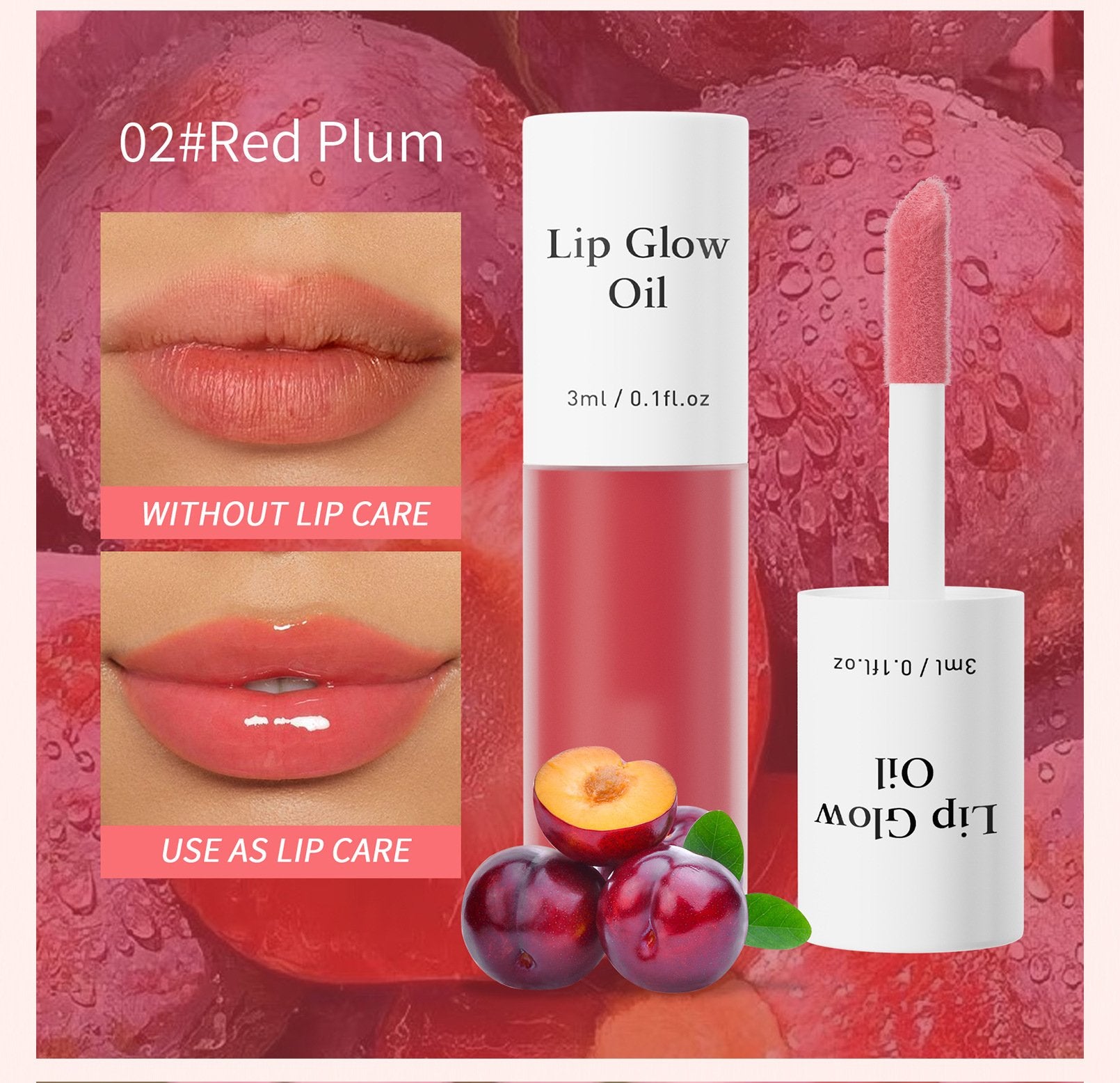Seven Colors Fruit Flavored Lip Oil