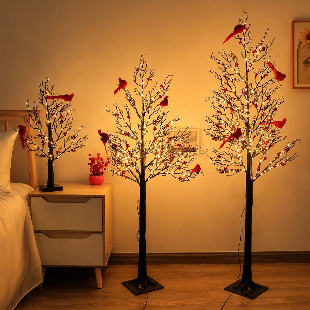 🔥HOT SALE🔥 ✨ 2026 Vintage Glowing Cardinal Tree
