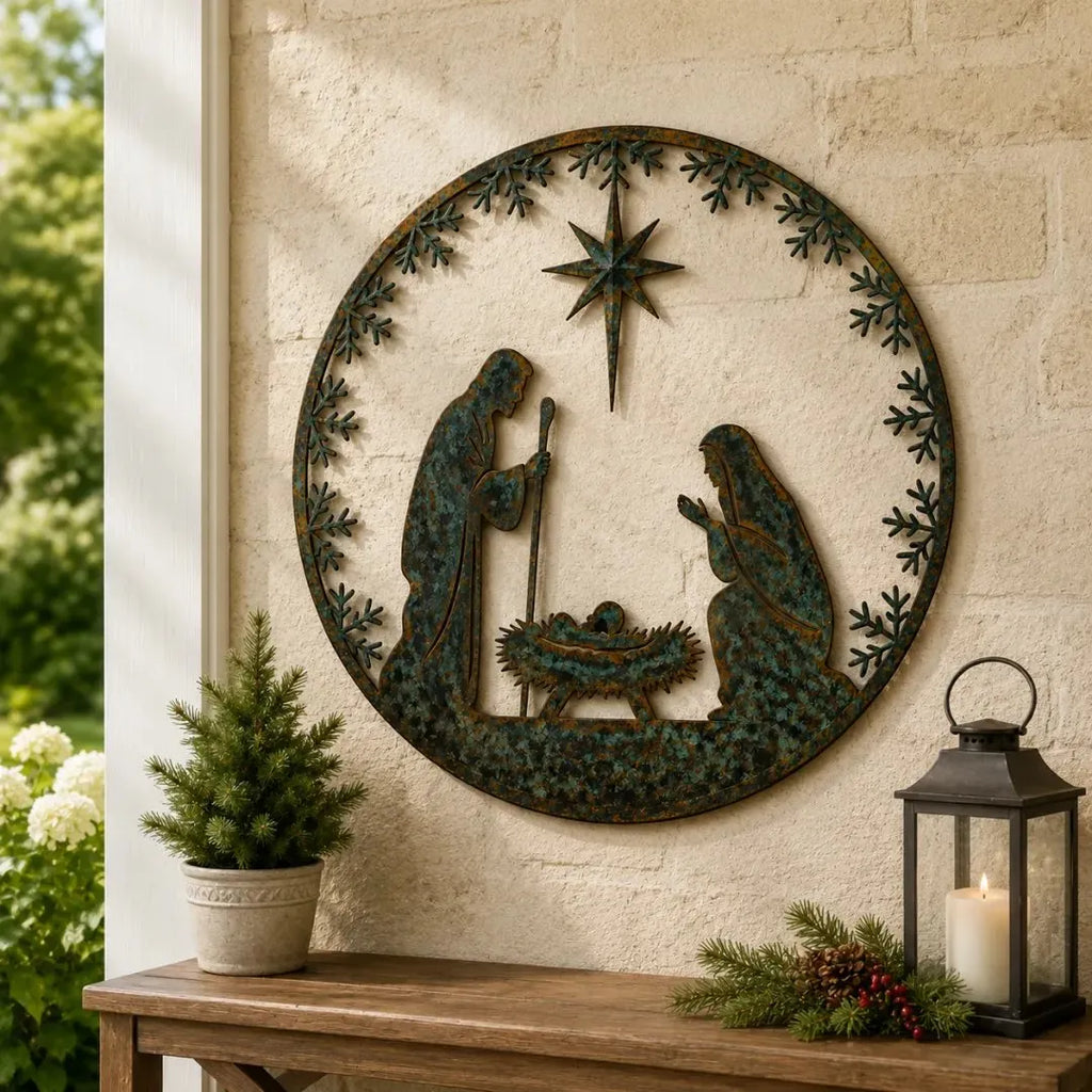 🎉Nativity Scene Christmas Wall Decor - A Beautiful Celebration of Faith, Hope & the True Meaning of Christmas