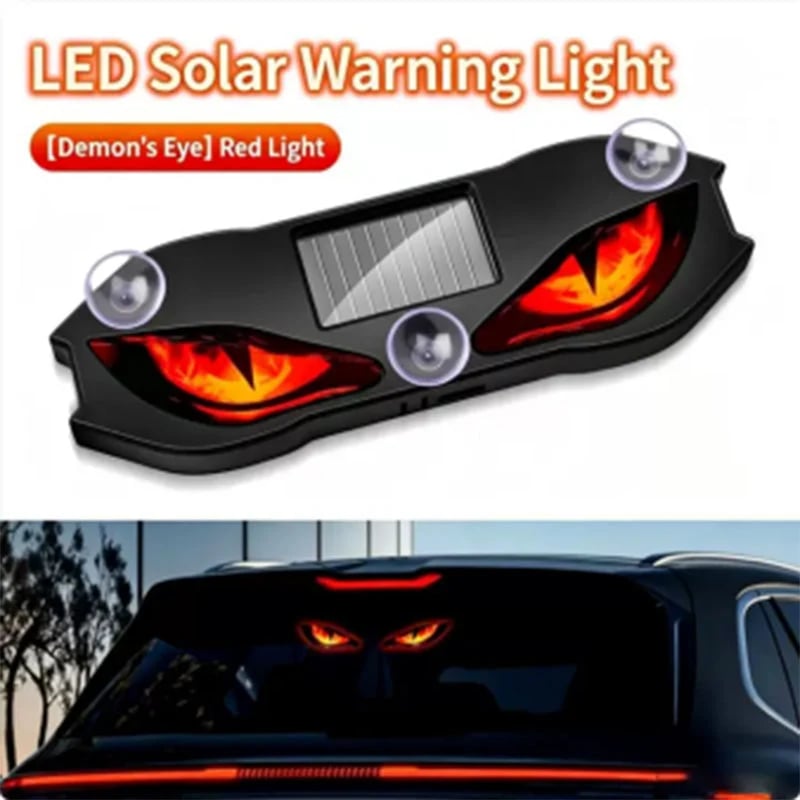 🎉🚗Solar-powered, weatherproof, automatic activation at dark – for more safety on the roadside. 🔥