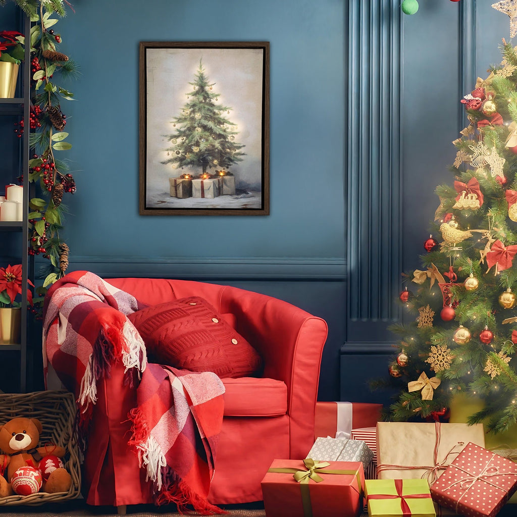 Lighted Wall Art - Old Time Christmas