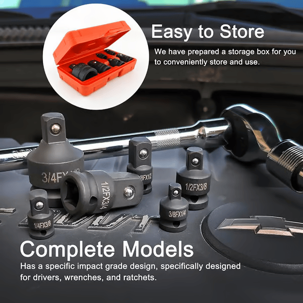 Exclusive Offer💥6 Piece Impact Socket Adapter Set