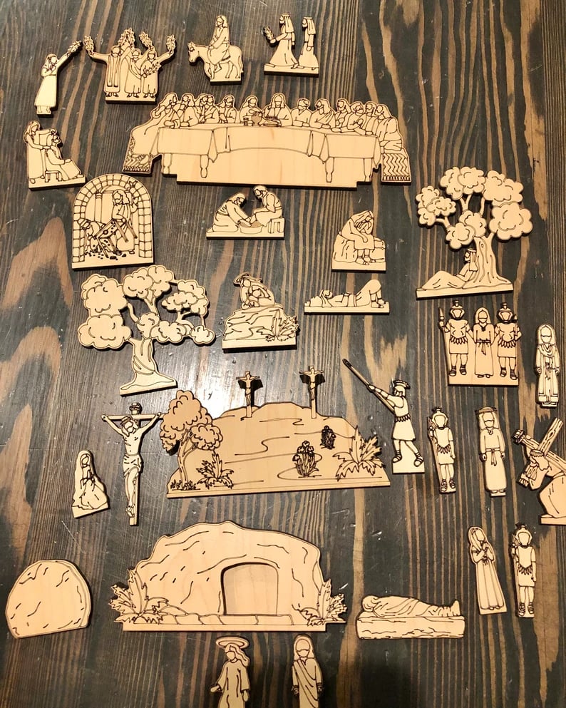 🏆Easter Hot Sale✝️ 2026 Family Easter Holy Week Gift – A Unique Religious Heirloom