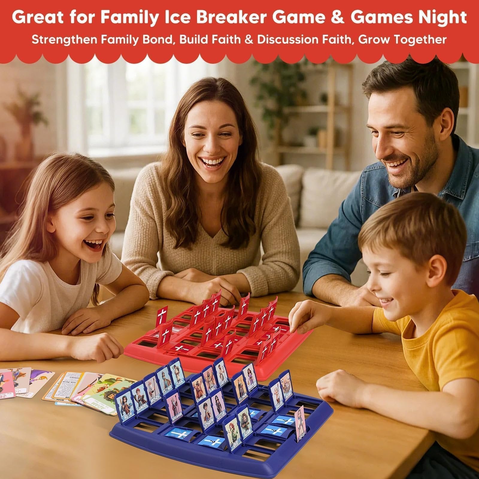 Guess Bible Who I Am Board Games for Kids