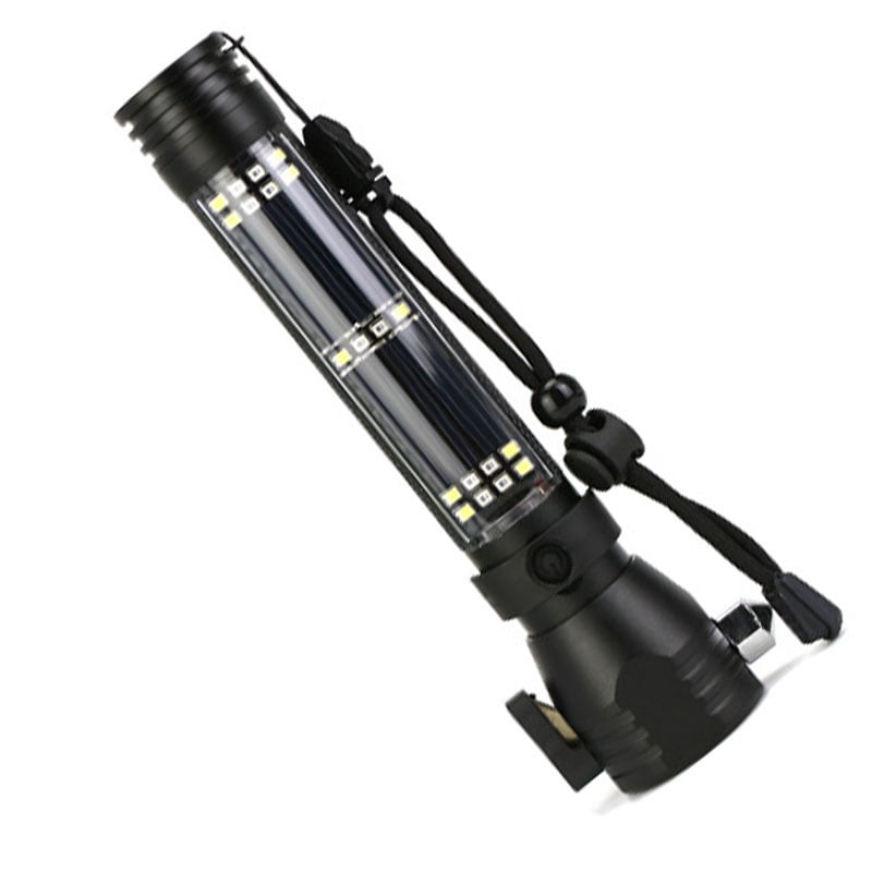 💥9-In-1 Solar Power Multi-Function Tactical Flashlight💥-BUY 2 FREE SHIPPING