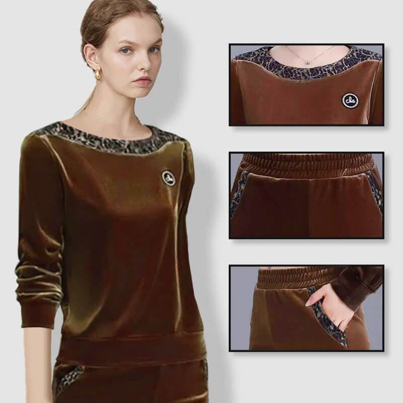 [🔥Best Gift for You] Women's Soft Casual Long Sleeve & Pants Suit