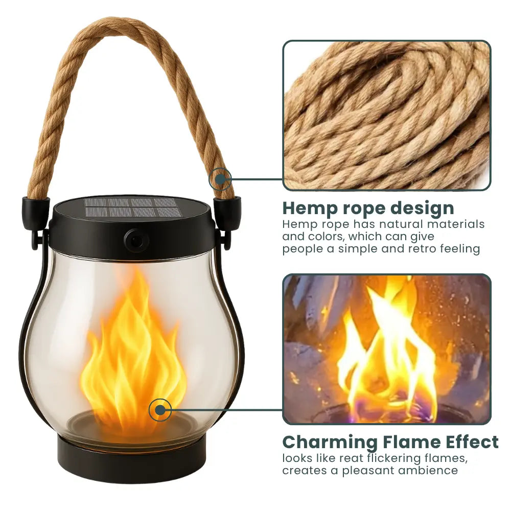 Solar Lantern Outdoor Lights