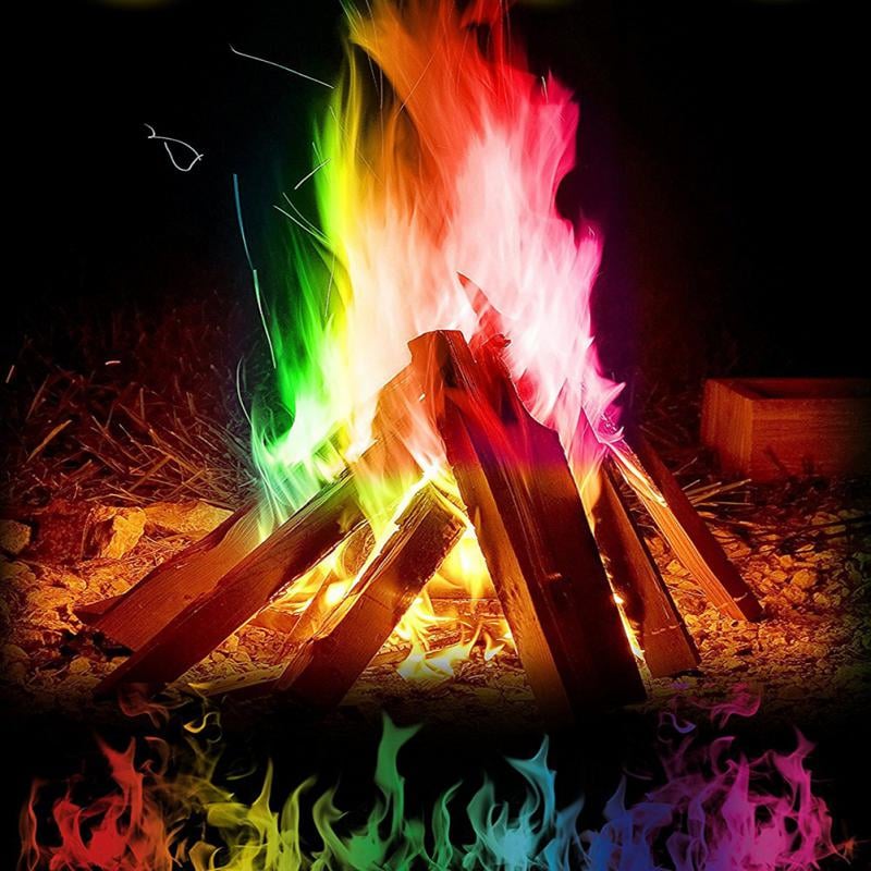 Magic Fire - Color Changing Flame Powder – lionclay