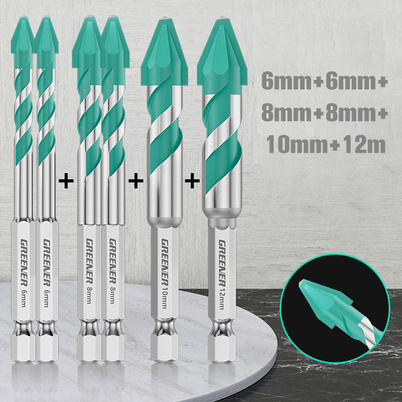 😎💥High-strength eccentric twist drill set
