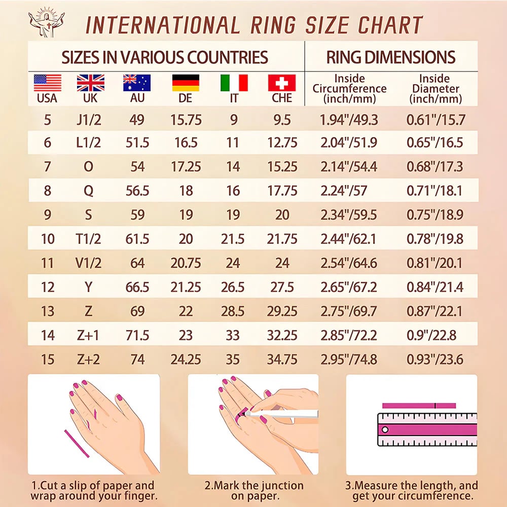 Central Cross Motif Ring with Cubic Zirconia Accents: Carry His Care in Daily Wear