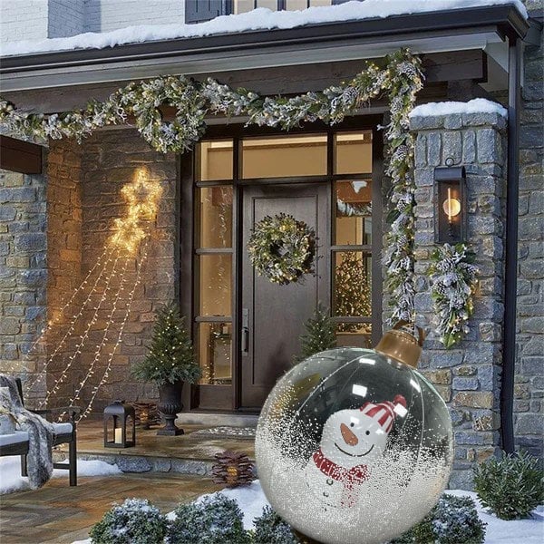 🔥Black Friday Sale -Outdoor Christmas PVC inflatable Decorated Ball
