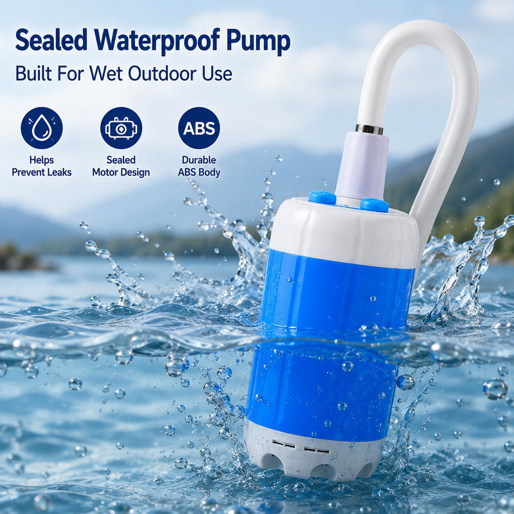 Rechargeable Portable Electric Outdoor Shower