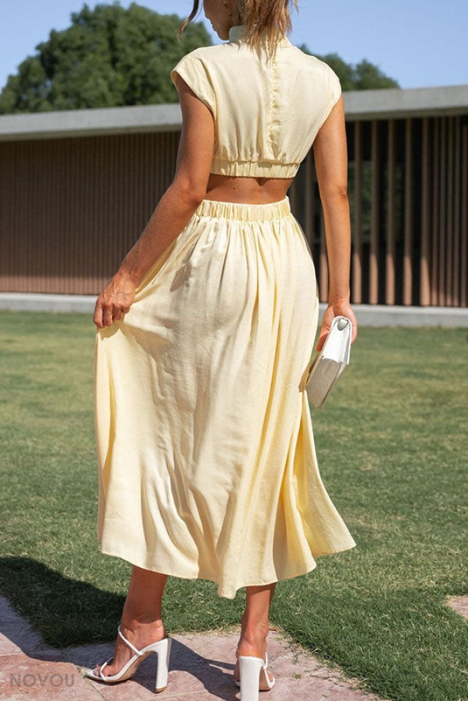 Cut Out Summer Dress