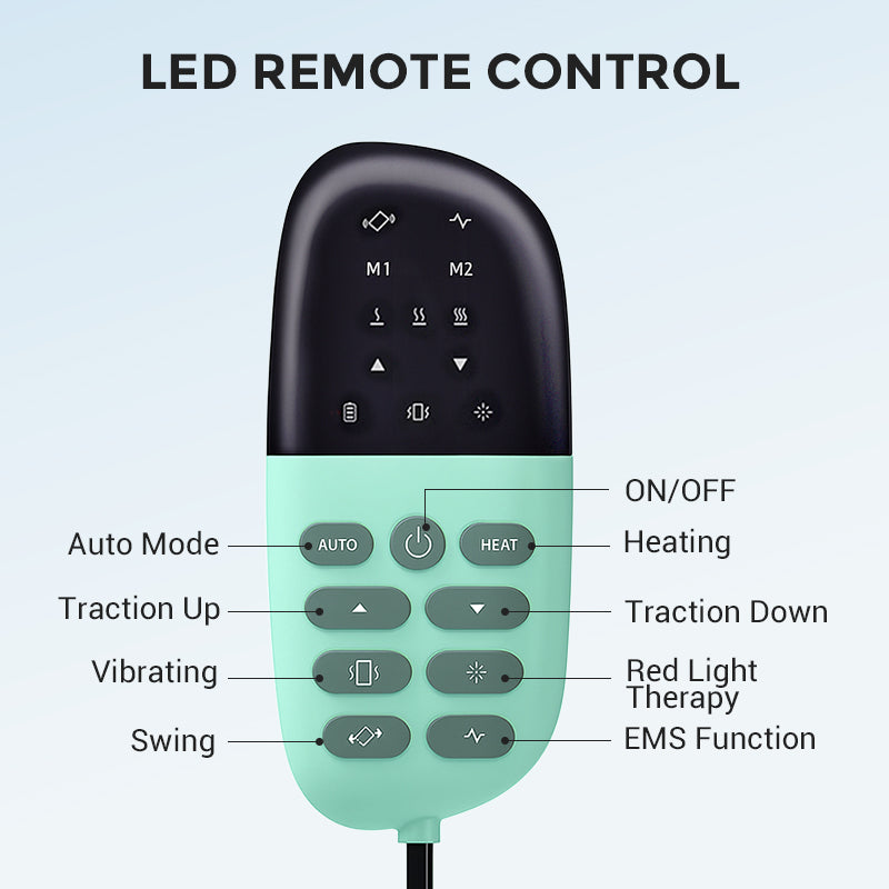 ✅Electric Lumbar Traction Device with Thermal Therapy