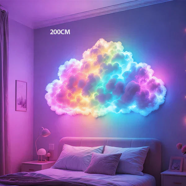 ⏰ DIY USB-powered Thundercloud LED light decoration🌈☁️