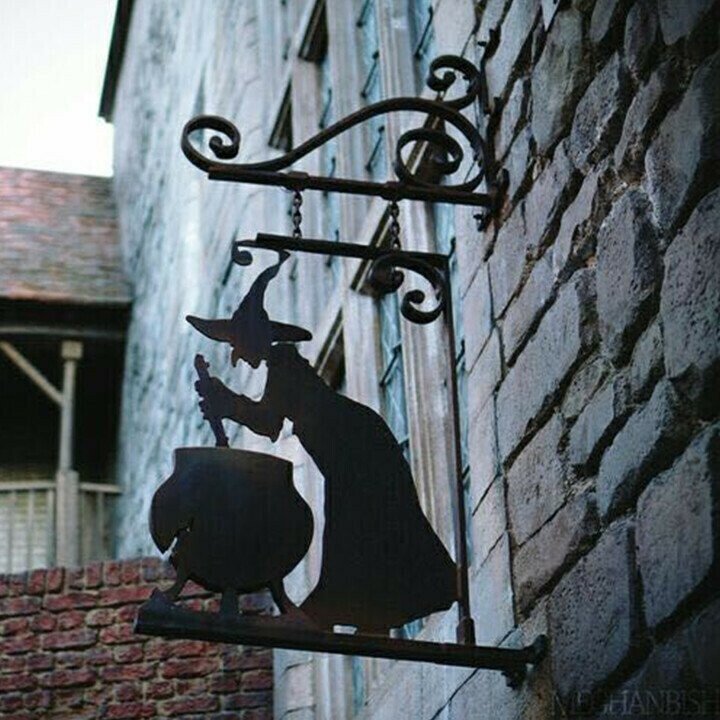 🔥Leaky Cauldron Metal Sign