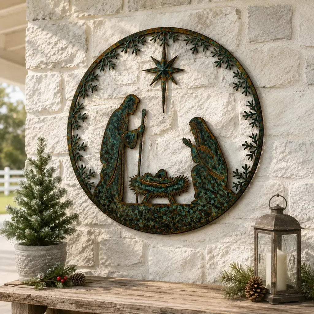 🎉Nativity Scene Christmas Wall Decor - A Beautiful Celebration of Faith, Hope & the True Meaning of Christmas