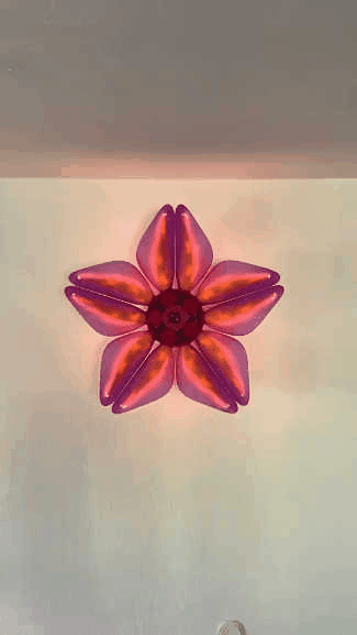🌸 The Flower That Blooms And Glows On Your Wall!