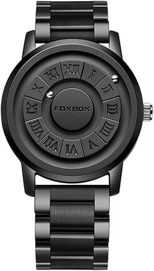 ⏰Last Day Promotion 🏆Cool Watches Roman Numerals Creative Magnetic Levitation Balls Dial Waterproof Quartz Wrist Watches Couple Watch