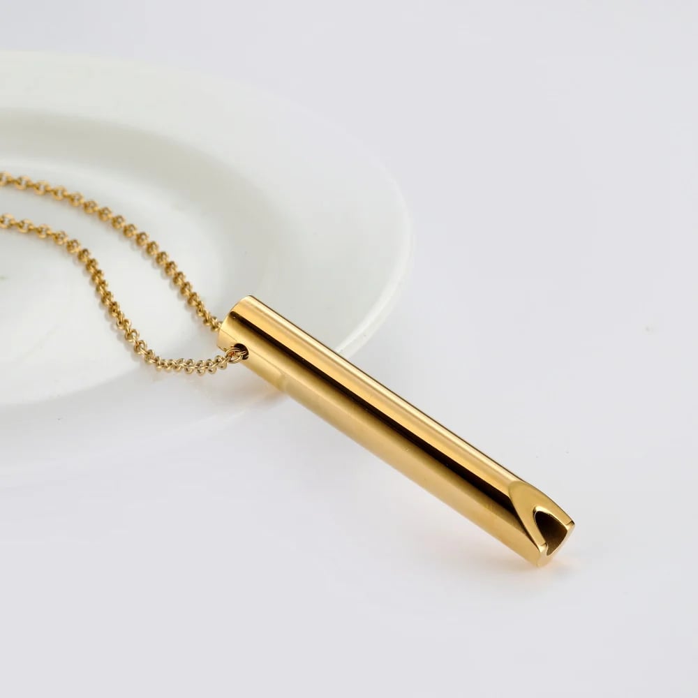 Necklace🔥🔥🔥 Meditation Relax Calm Slow Breath Jewelry