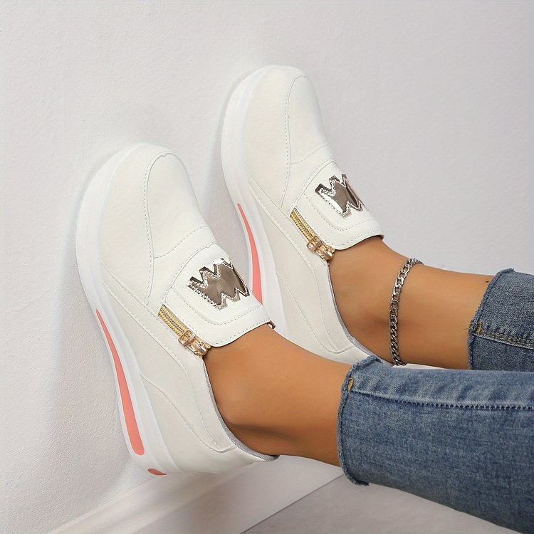 🔥👍Women's Casual Platform Slip-on Orthopedic Sneakers👞
