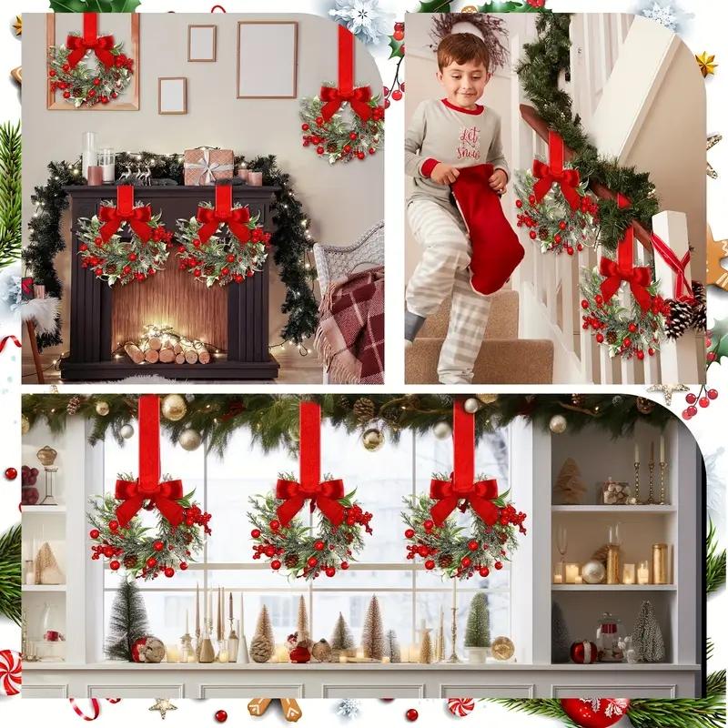 🔥 Almost Gone-💥🎀Mini Christmas wreaths for cabinets — the ultimate festive magic