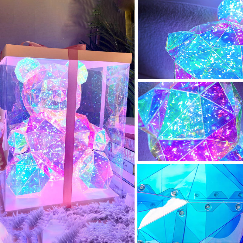 🎁 Colorful, bright bear