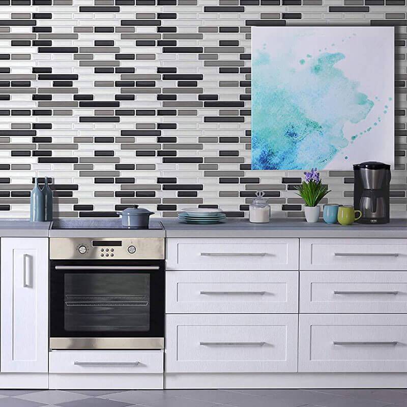 Crystal tile self-adhesive 3D wall sticker