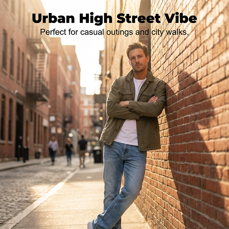 ⏰Men's Streetwear Style Flare Jeans