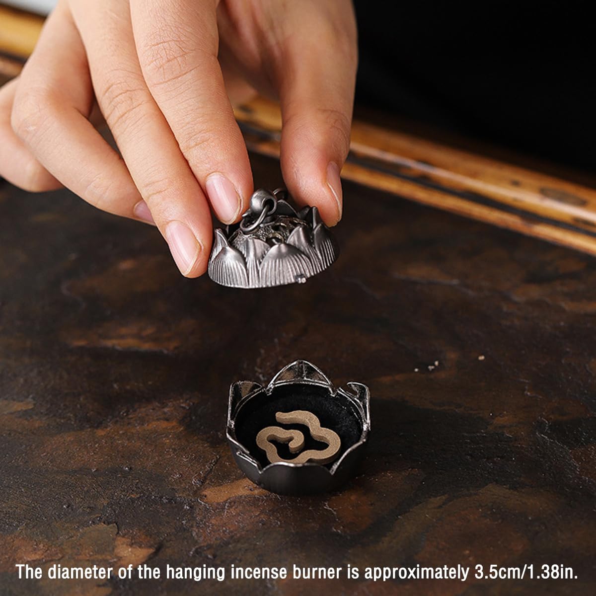 Lotus Crane Ornaments & Aromatherapy Diffuser