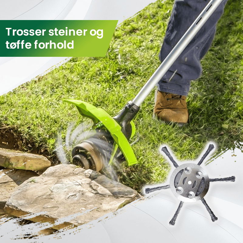 ⏳Grass trimmer head made of steel wire