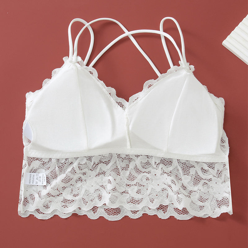 ⏳💥Women's Lace Bralette and Panty Set(The more you buy, the higher the discount)