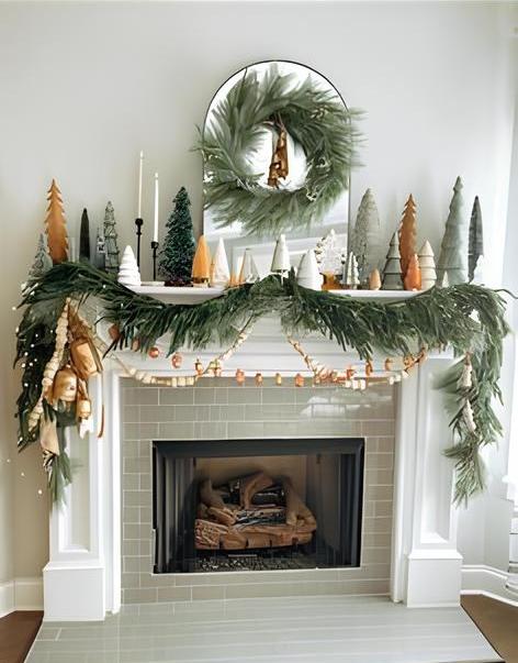 💕Lush Artificial Cedar Garland