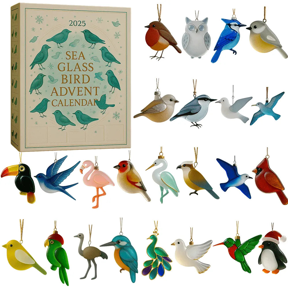 🎄Limited Edition, Only 100 Sets Left! -🐦Bird Advent Calendar 2025