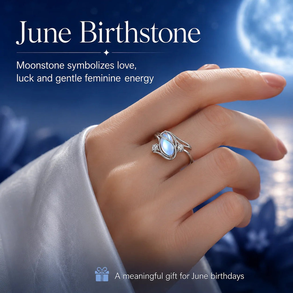 🔥HOT SALE🔥 Rainbow Moonstone Ring
