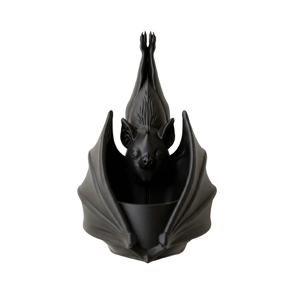 🎉3D Printed Bat Wall Hanging Planter ⭐Multi-purpose Gothic Bat Decor Pot For Succulents Candles Small Ornaments