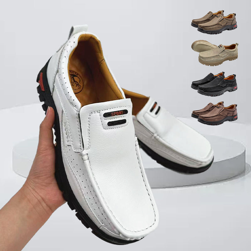 🎉Men's Durable Slip-On Leather Loafers